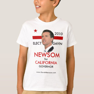 2010 Gavin Newsom Kid's Tee