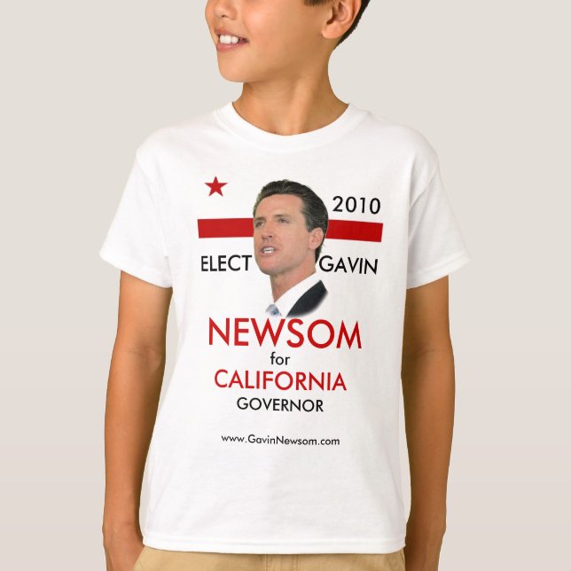 2010 Gavin Newsom Kid's Tee (Front)