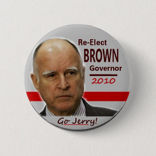 2010 Jerry Brown Pin