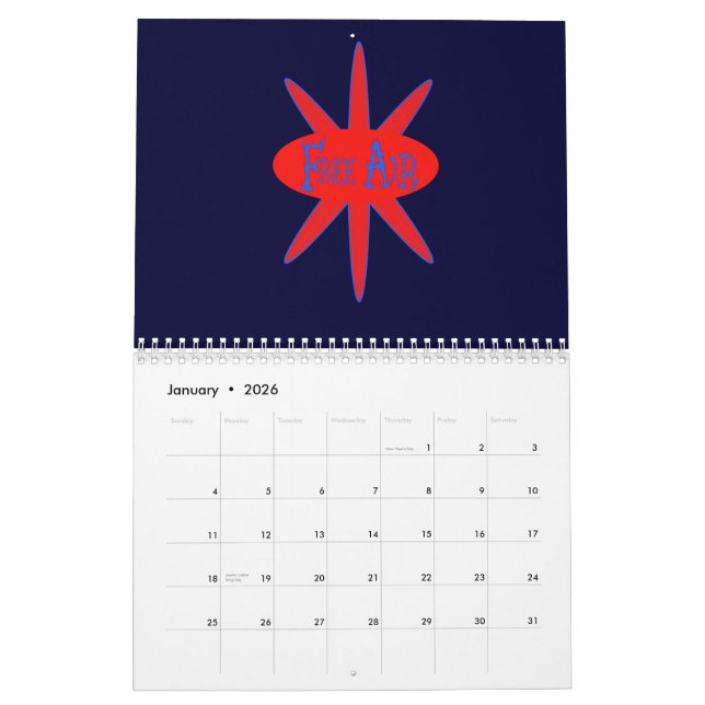 2010 Kaotic Kalender Calendar (Jan 2026)