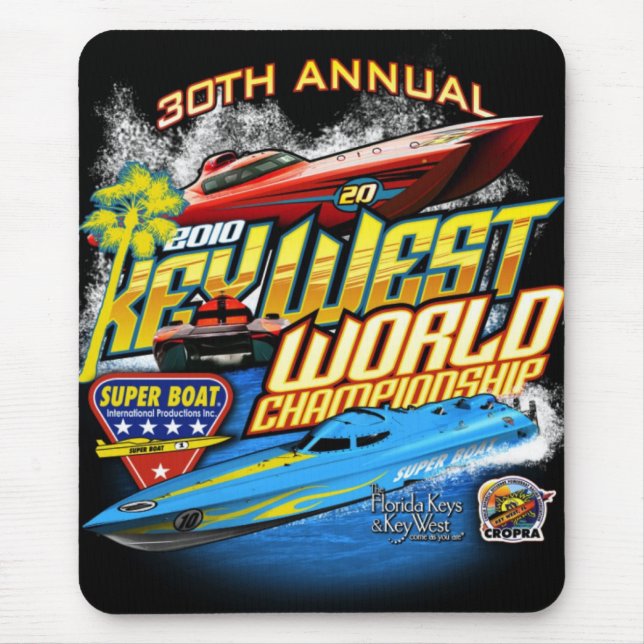 2010 Key West Wld Champ Mouse Pad (Front)