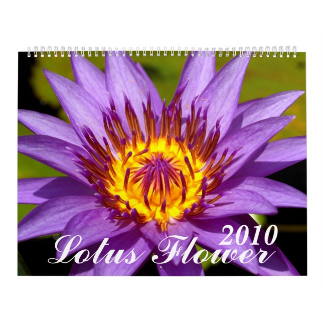 2010 , Lotus Flower Calendar (Cover)