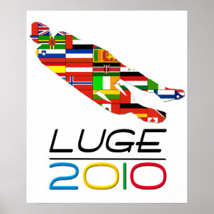 2010: Luge Poster