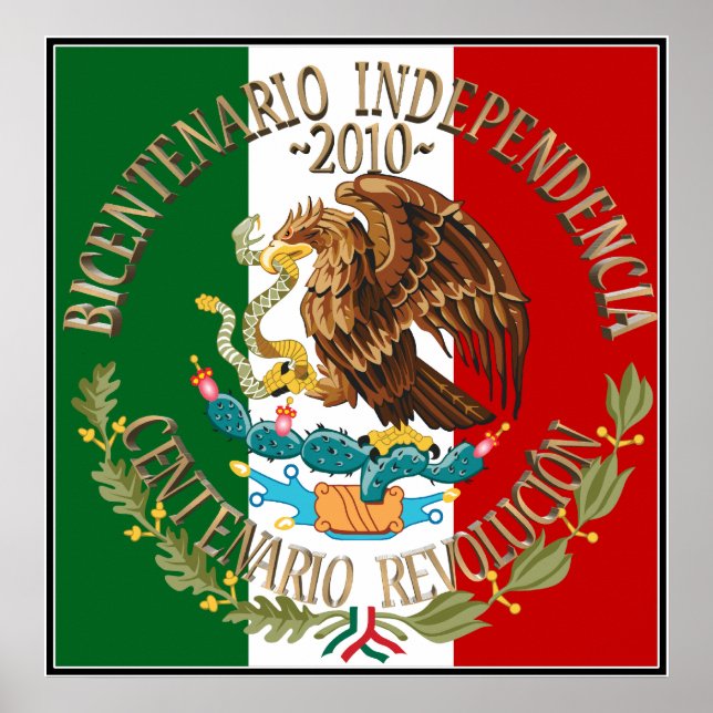 2010 Mexican Independence/Revolution Poster (Front)