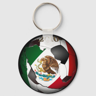 2010 Mexico Soccer Ball Key Ring
