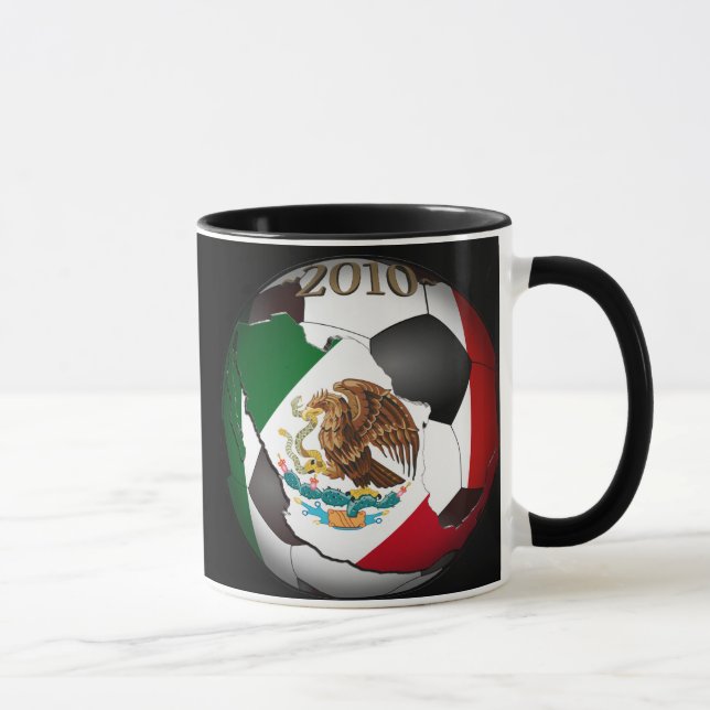 2010 Mexico Soccer Ball Mug (Right)