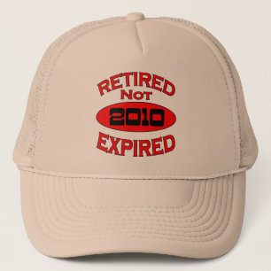 2010 Retirement Year Trucker Hat