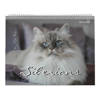 2010 Siberians Cats & Kittens Calendar 2