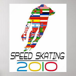 2010: Speed Skating Poster