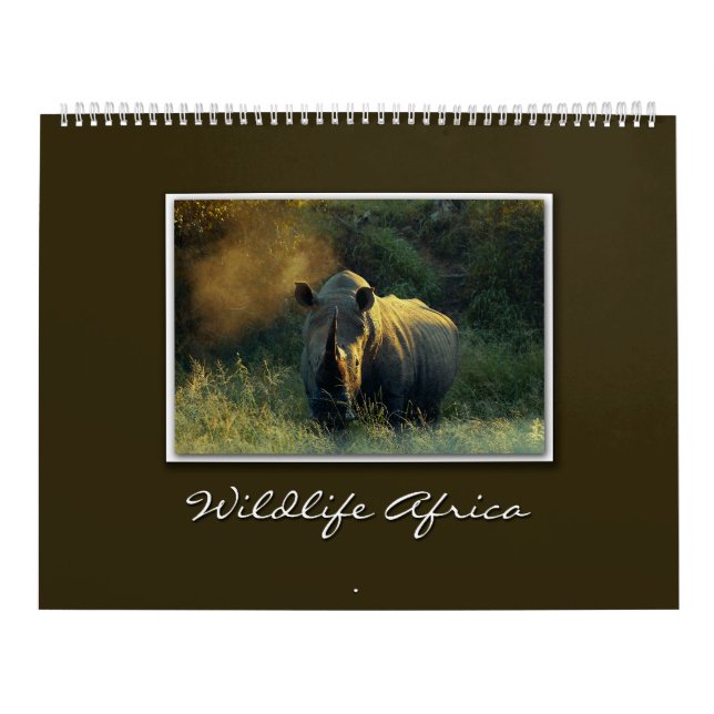 2010 wildlife Africa safari calendars (Cover)
