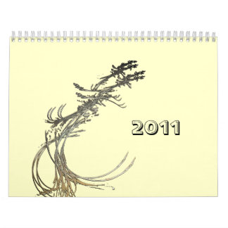 2011 Anjo Lafin fractals Calendar