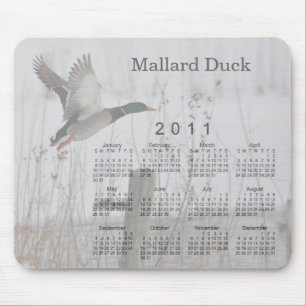 2011 Bird Calendar Mouse Mat