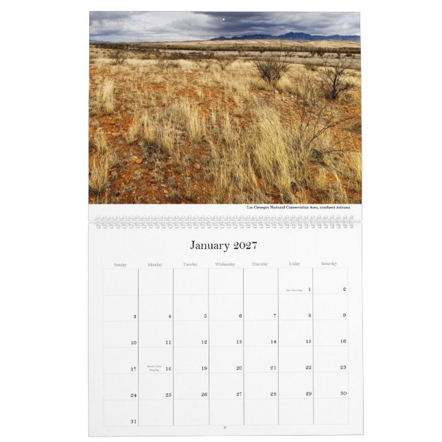 2011 Calendar; Western Landscapes (mostly) Calendar (Jan 2027)