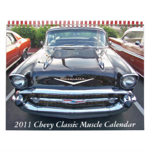 2011 Chevy Classic  Muscle Calendar