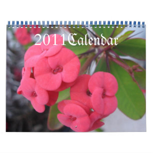 2011 Flowers Calendar, Calendar