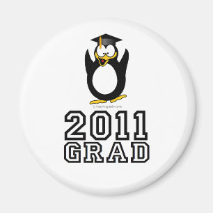2011 Grad Penguin Magnet