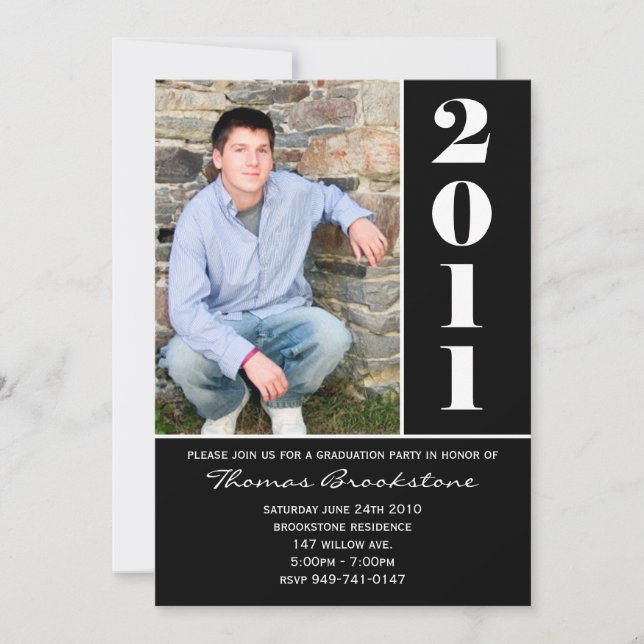 2011 Graduation Announcement (Front)