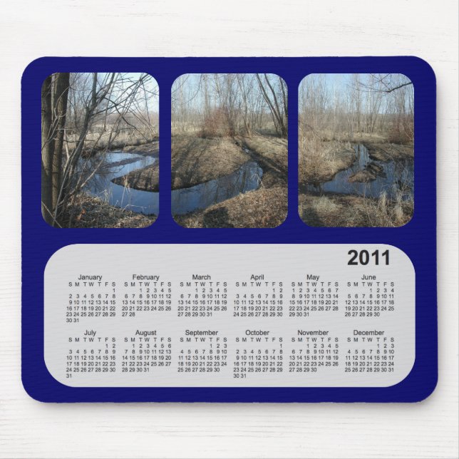 2011 Landscape Calendar Mouse Mat (Front)