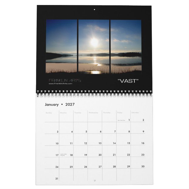 2011 Landscapes& Sunsets Calendar (Jan 2027)