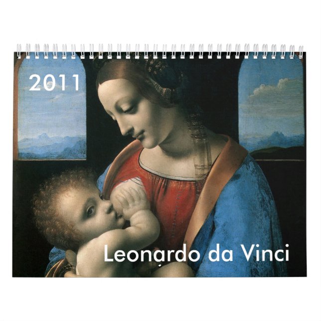 2011, Leonardo da Vinci Calendar (Cover)