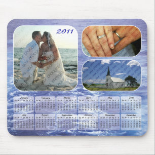 2011 Ocean Photos Calendar Mousepad
