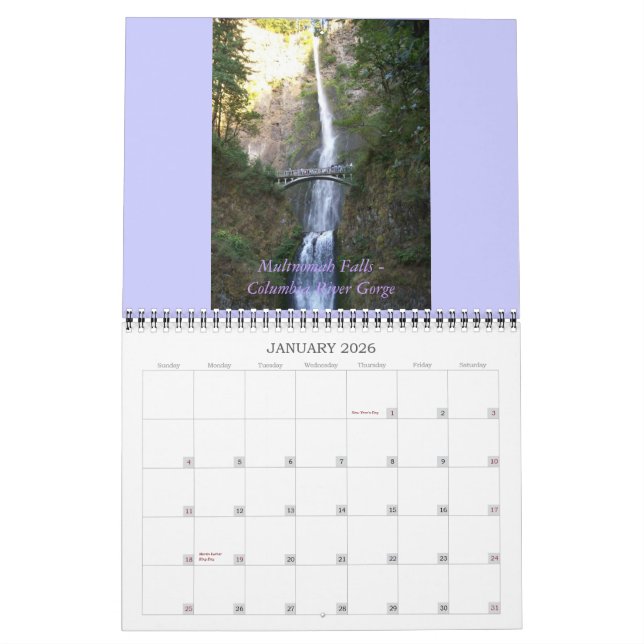 2011 Oregon Calendar (Jan 2026)