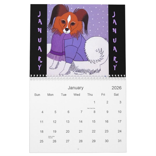 2011 PetPaw Studios Calendar (Jan 2026)