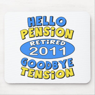 2011 Retirement Mouse Mat