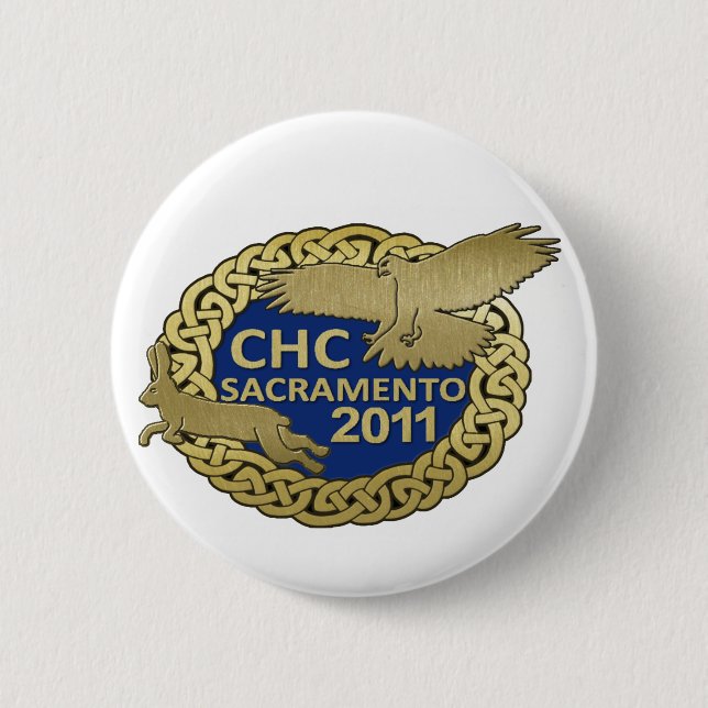 2011 Sacramento 6 Cm Round Badge (Front)