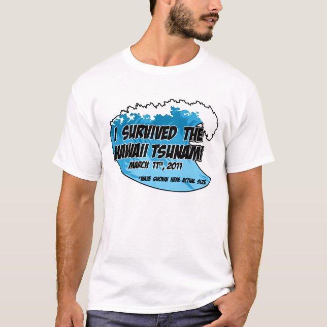 2011 Tsunami Survivor T-Shirt (Front)