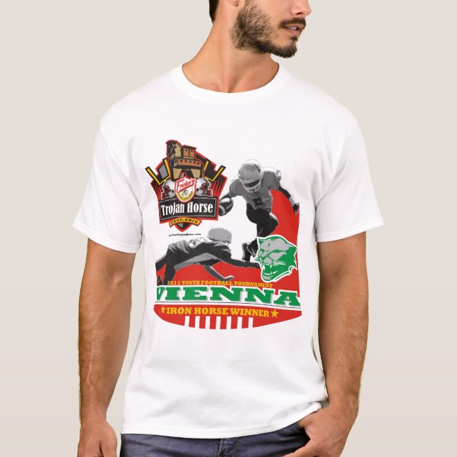 2011 - Vienna Wildcats Trojan Horse Design T-Shirt (Front)