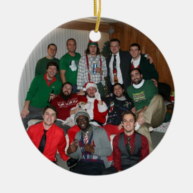 2011 Xmas Bash Ceramic Tree Decoration (Front)