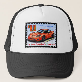 2011 Z06 Carbon Edition Corvette Trucker Hat