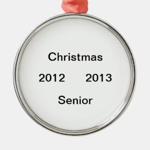 2012 2013 senior year ornament