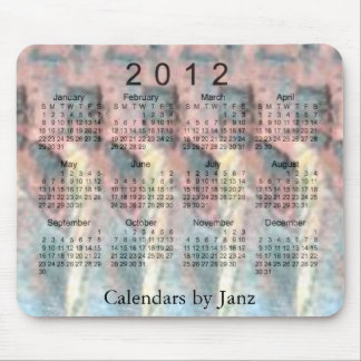 2012 3D Calendar Mouse Mat