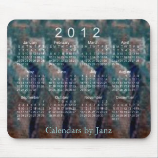 2012 3D Calendar Mouse Mat
