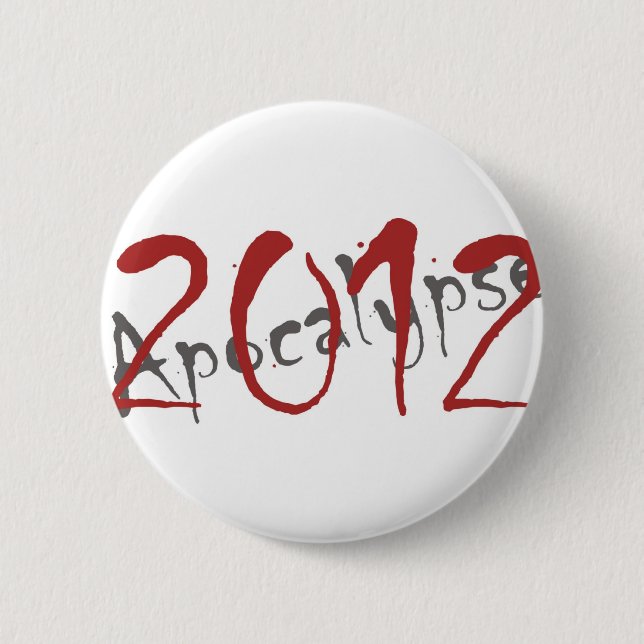 2012 Apocalypse 6 Cm Round Badge (Front)