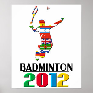 2012: Badminton Poster