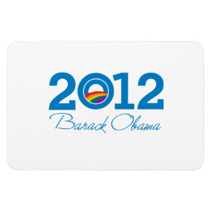 2012 - Barack Obama Pride Magnet