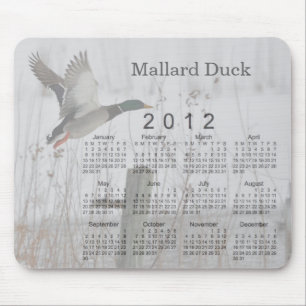 2012 Bird Calendar Mouse Mat