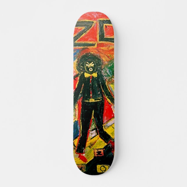 2012 BLACK DRAFT SKATEBOARD (Front)
