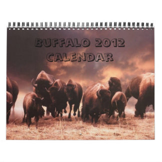 2012 Buffalo Calendar