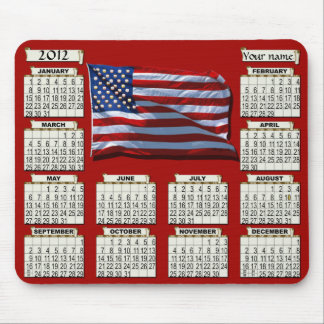 2012 Calendar Mousepad