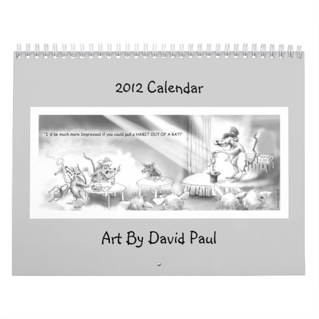 2012 Calendar with Hilarious jokes (Cover)