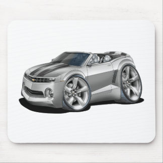 2012 Camaro Silver-Black Convertible Mouse Mat