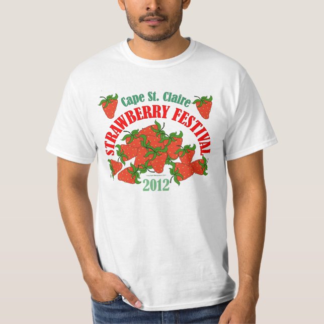 2012 Cape St. Claire Strawberry Festival Tshirt (Front)