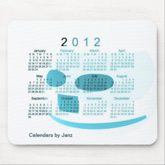 2012 Desk Calendar Mouse Mat