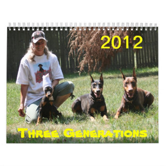 2012 Doberman Calendar Again