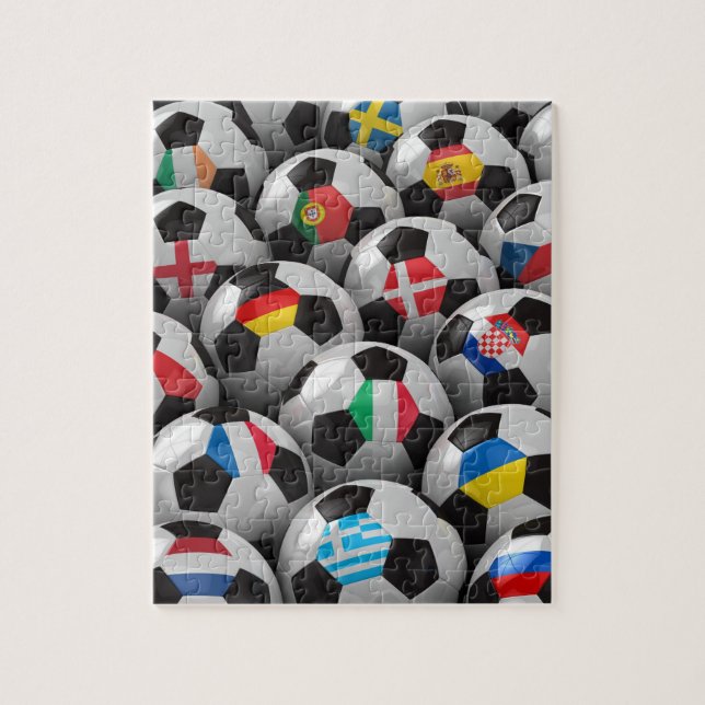 2012 European Soccer Championship Jigsaw Puzzle (Vertical)