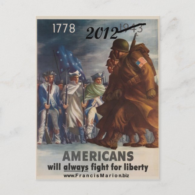 2012 Fight for Liberty Postcard (Front)